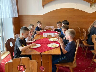 Škola v přírodě – příjezd