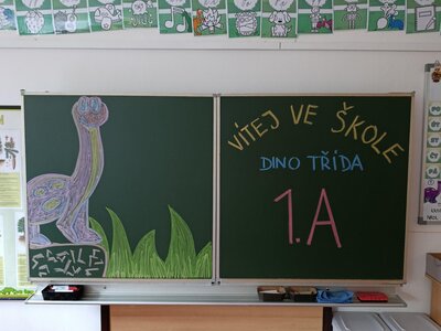 První den ve školní družině 1.A / 2025