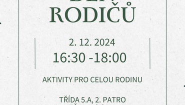 Den rodičů 2. 12. 2024